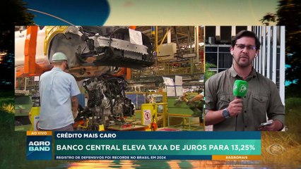 Alta na taxa de juros pode impactar o crédito rural