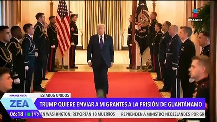 Donald Trump quiere enviar a migrantes a la prisión militar de Guantánamo