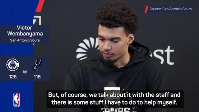 Spurs' Wembanyama frustrated with refs' leniency on 'unfair' fouls