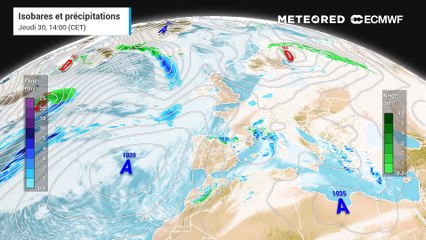 C'est confirmé : l'anticyclone des Açores revient en force à partir de ce week-end !