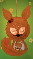 Lampe de nuit DIY 🦊 Ce petit renard rendra votre chambre cosy