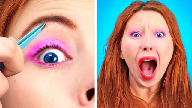 Problèmes de beauté Riche VS Fauchée - Souci de coiffure et maquillage |Moments drôles par La La L'R