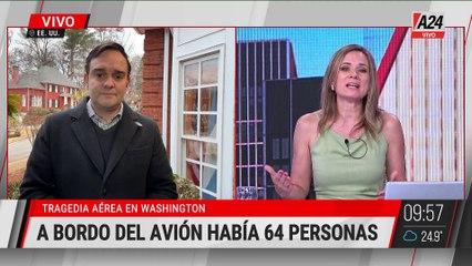 🔴 TRÁGICO ACCIDENTE AÉREO EN WASHINGTON: UN AVIÓN COLISIONÓ CON UN HELICÓPTERO MILITA