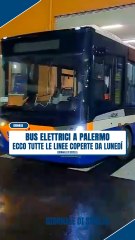 Bus elettrici a Palermo, ecco tutte le linee coperte da lunedì