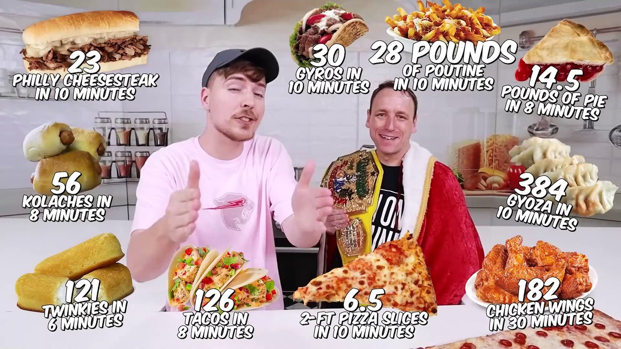 I Ate World's Largest Slice 🍕 Of Pizza | Mr Beast |