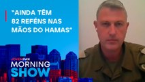 Porta-voz do exército de ISRAEL fala sobre SOLTURA de REFÉNS pelo HAMAS