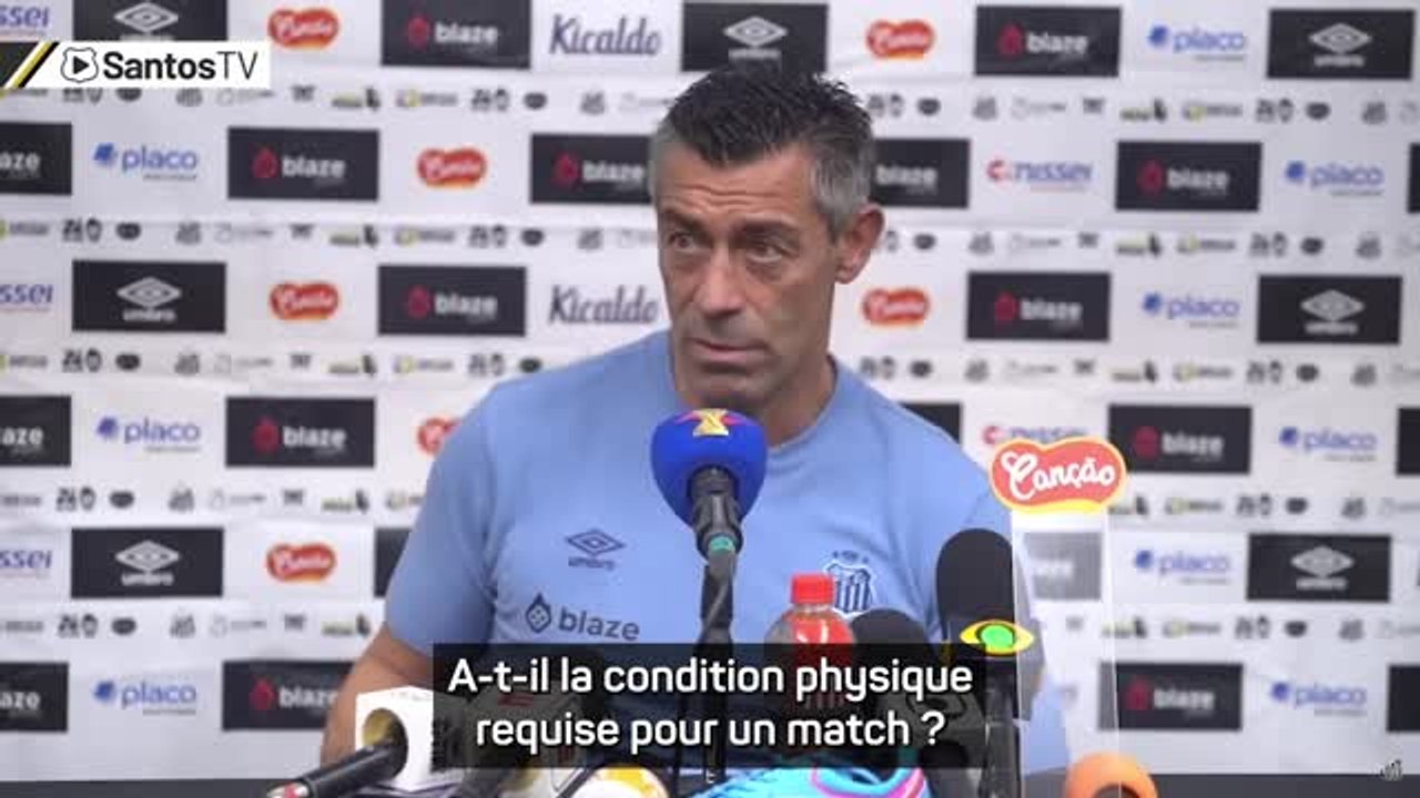 Santos - Caixinha : "Neymar arrivera en très bonne condition physique"