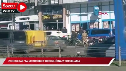 Zonguldak'ta motosiklet hırsızlığına 2 tutuklama