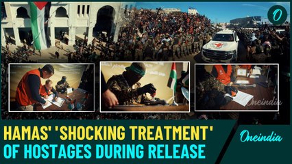 Hamas' Disturbing Video Of Defiant Arbel Yehud, Gadi Moses Make Way Via Suffocating Al-Qassam Crowds