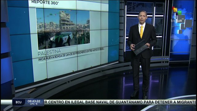 Reporte 360 30-01 Continúan canjes de prisioneros entre Hamás e Israel