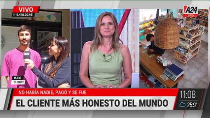 "El cliente más honesto del mundo": Joven paga por su compra en una tienda vacía y se vuelve viral