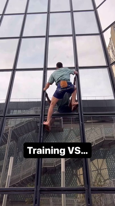 Entraînement VS Réalité sur la Tour Cristal.