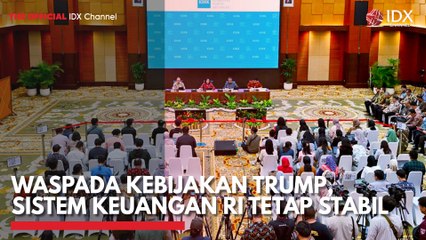 Waspada Kebijakan Trump, Sistem Keuangan RI Tetap Stabil