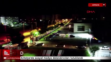 Antalya'da sosyal medya üzerinden tatilcileri dolandıran 2 şüpheli tutuklandı