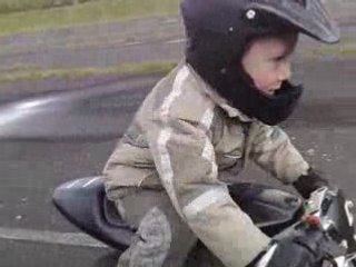 NOE MALOU MOTO 1ER JOUR