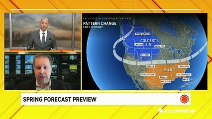 A preview of AccuWeather's 2025 spring forecast