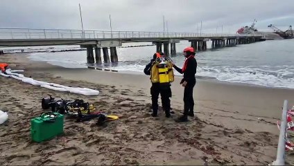 Marina di Massa, emergenza per la nave cargo
