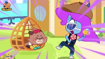 Game Lover Antini | Hide and Seek | Safety Rules for Kids | Sheriff Labrador