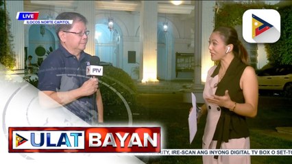 Panayam kay PTNI General Manager Antonio Baltazar "Toby" Nebrida Jr. kaugnay sa pagpapasinaya ng PTV Ilocos Norte Station sa Mariano Marcos State University sa Batac, Ilocos Norte