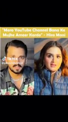 Hira Mani plots her future YouTube empire with Rajab Butt! #HiraMani #RajabButt #GalaxyLollywood #foryou #fyp #TiktokPakistan #Tiktok