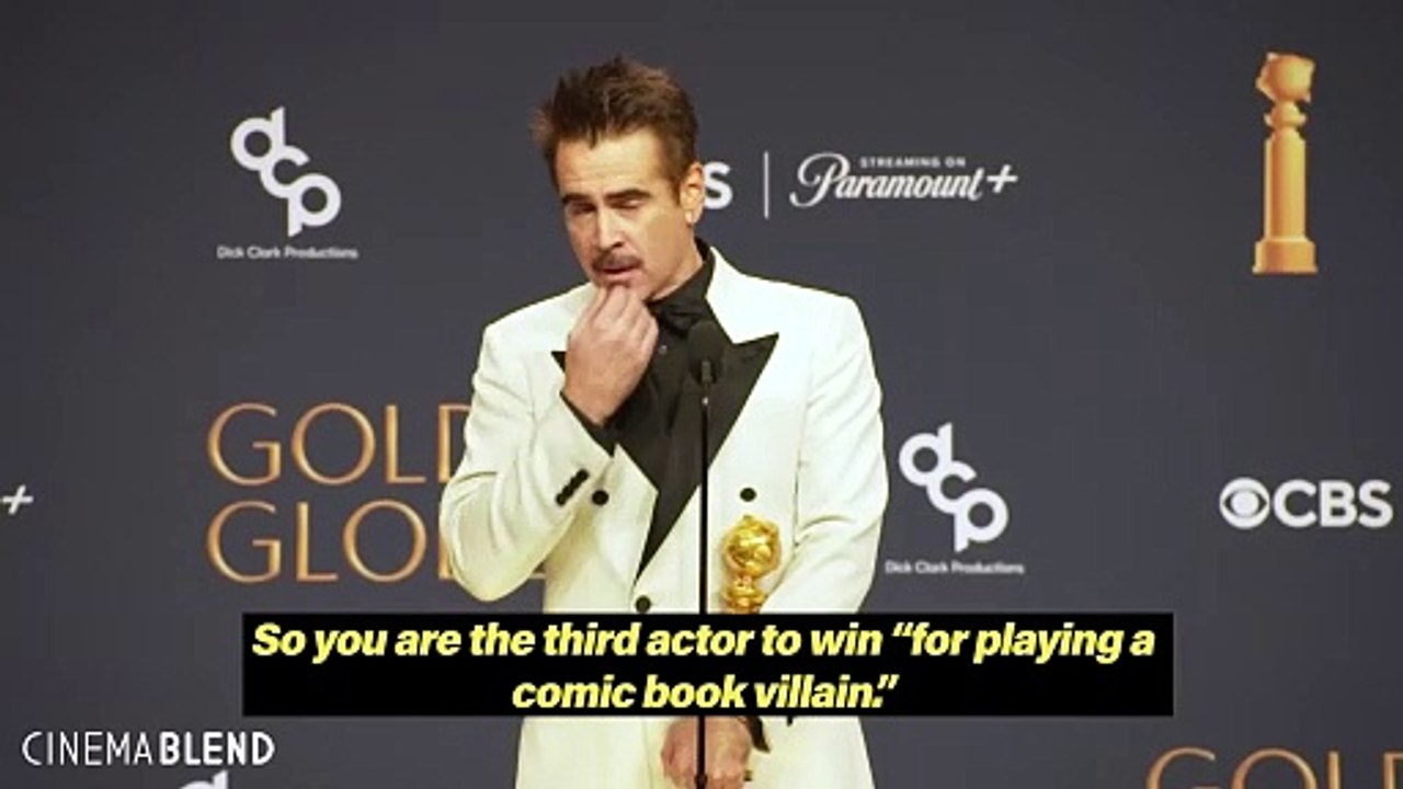 Colin Farrell Has The Best Response After Someone Informed Him He’s The Third Batman Actor To Land An Award After Heath Ledger And Joaquin Phoenix