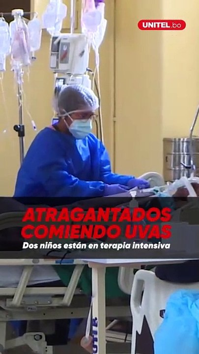 Dos niños se atragantaron con uvas y terminaron en terapia intensiva en El Alto. ¿Cómo se debe actuar ante estos casos?