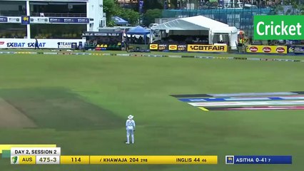 Sri Lanka vs Australia 1st Test Day 2 Highlights 2025