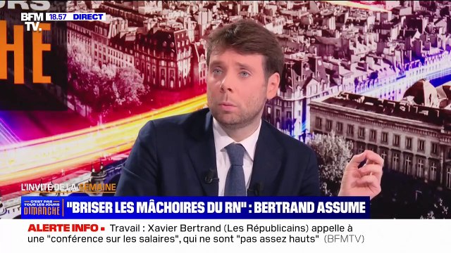 Xavier Bertrand (LR): Je me prépare à l'élection présidentielle