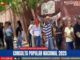 Carabobeños salieron a ejercer su derecho al voto por sus proyectos comunales desde tempranas horas