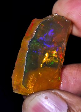 Amazing Ethiopian opal rough rainbow fire opal rough loss gems stones