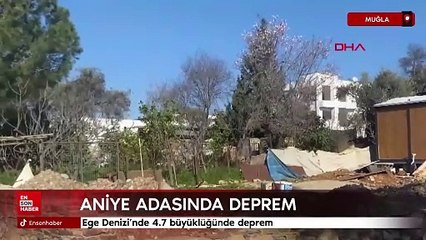 Ege Denizi'nde 4.7 büyüklüğünde deprem