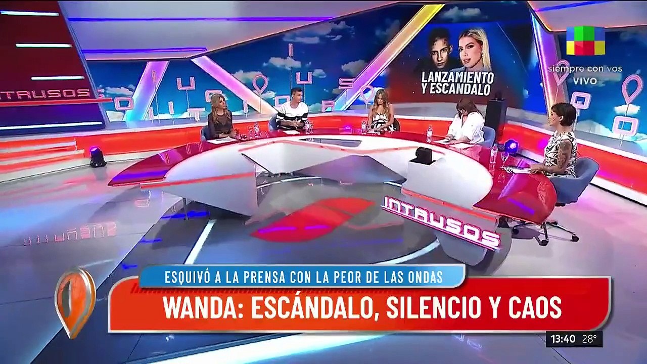 La actitud repudiable de Wanda Nara con la prensa