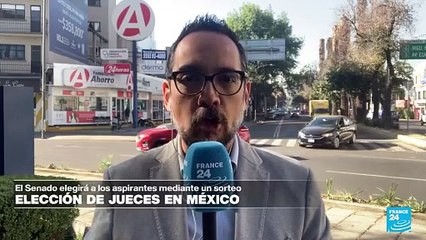 Informe desde Ciudad de México: empieza sorteo de aspirantes al Poder Judicial