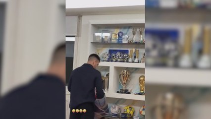 La vitrina de Lautaro Martínez es puro alucine: absolutamente única, un escándalo