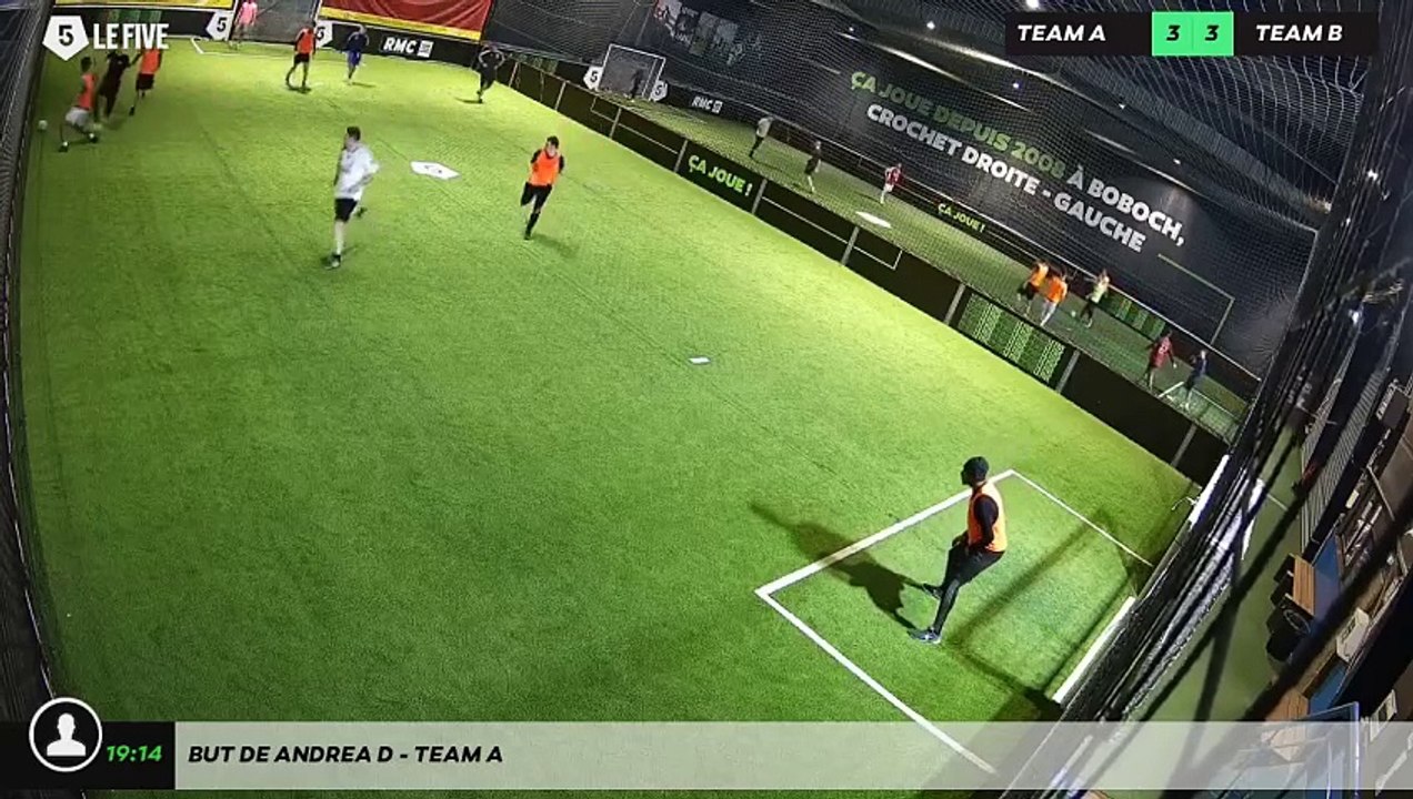 But de Andrea D - Team A