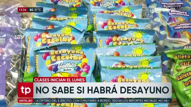Alcaldía no garantiza entrega del desayuno escolar en el inicio de las clases en la capital cruceña