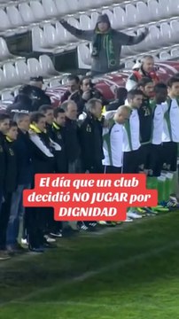 El día que un club decidió no jugar por dignidad: el Racing de Santander