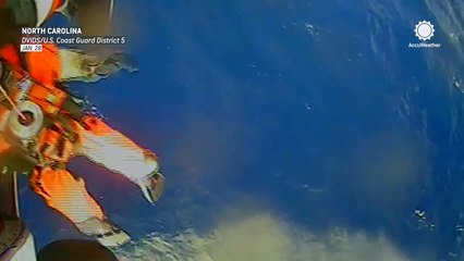 Two men rescued from sinking sailboat off North Carolina coast