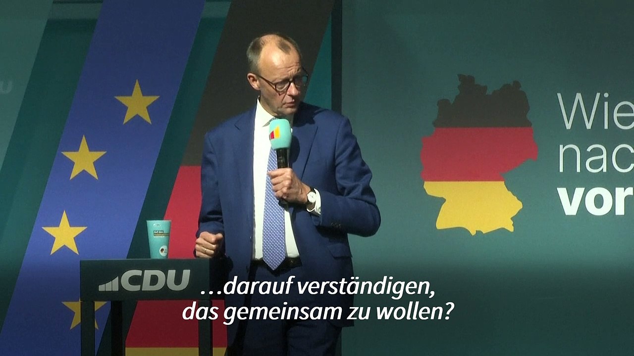 Merz empfiehlt SPD 'Kehrtwende' in der Flüchtlingspolitik