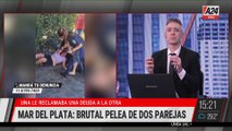 📢 MAR DEL PLATA: BRUTAL PELEA ENTRE DOS PAREJAS POR EL RECLAMO DE UNA DEUDA