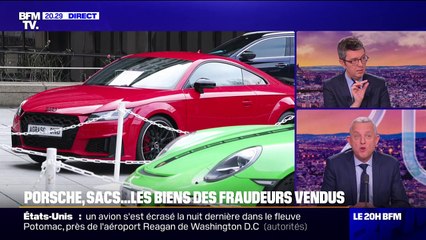 "L'État voit ses caisses abondées de 3,732 millions d'euros": le directeur de l'Office national anti-fraude évoque la vente aux enchères de 300 biens saisis par l'État à des fraudeurs