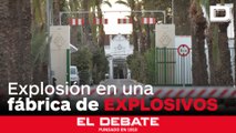 La explosión en una fábrica de armas que suministra a las Fuerzas Armadas deja 6 heridos, uno grave