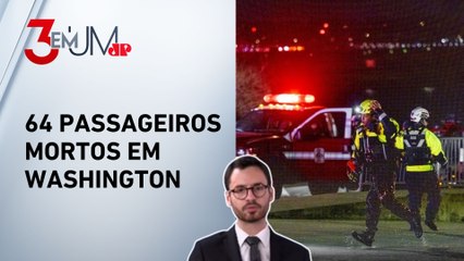 Trump diz que não há sobreviventes em acidente entre avião e helicóptero; Neitzke comenta