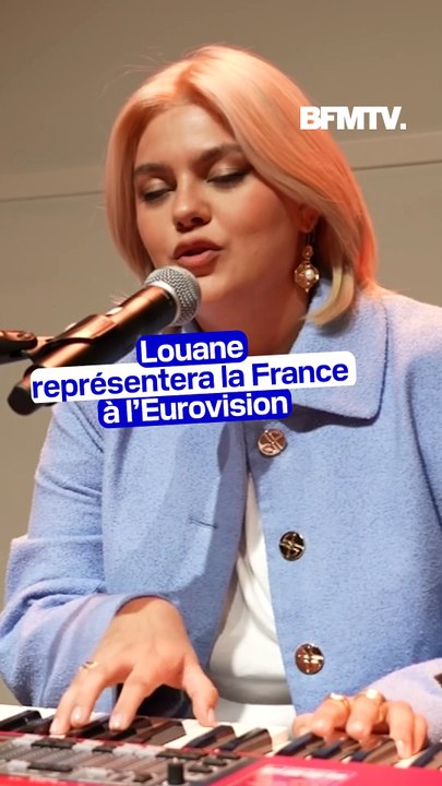 Louane va représenter la France à l'Eurovision le 17 mai prochain en Suisse