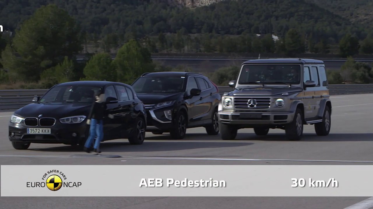 Euro NCAP Crash _ Safety Tests of Mercedes-Benz G-Class 2019 - Update