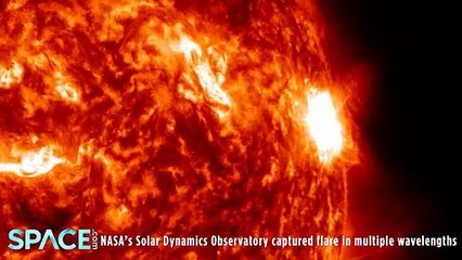 Time-Lapse Of Sun Erupting With Long-Duration X1.6-Class Solar Flare