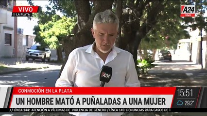 🚨 ASÍ ESPERABA A SU VÍCTIMA EL HOMBRE QUE APUÑALÓ Y MATÓ A UNA MUJER EN LA PLATA