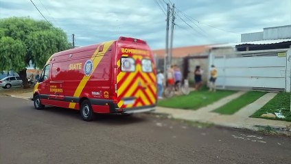 Portão cai e atinge criança no Bairro Santa Cruz