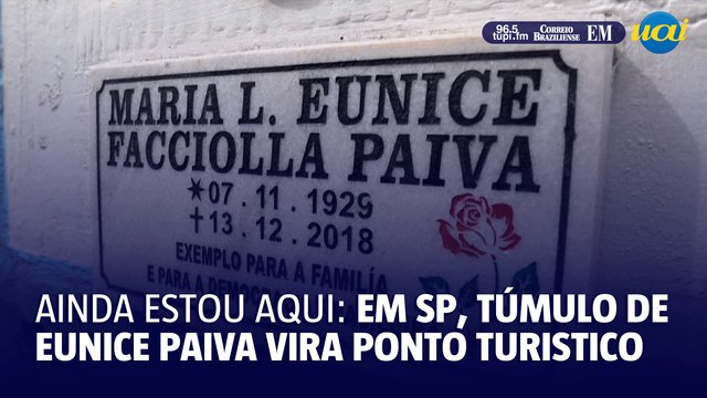 Em meio à euforia de ‘Ainda Estou Aqui’, túmulo de Eunice Paiva vira ponto turístico em SP