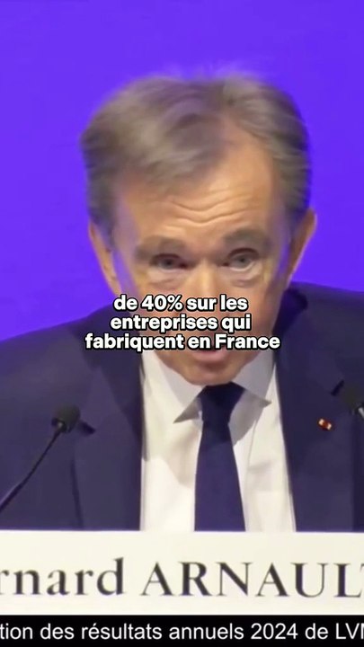 🚨 Bernard Arnault n’en peut plus des taxes sur les sociétés françaises